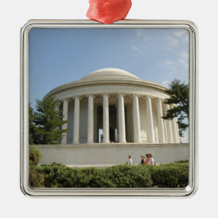 Washington, DC. Thomas Jefferson Memorial Metal Ornament