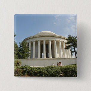 Washington, DC. Thomas Jefferson Memorial Pinback Button