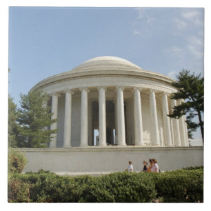 Washington, DC. Thomas Jefferson Memorial Tile