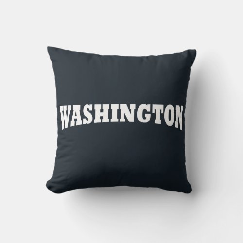 washington dc throw pillow