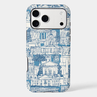 Washington DC toile blue iPhone 17 Pro Max Case