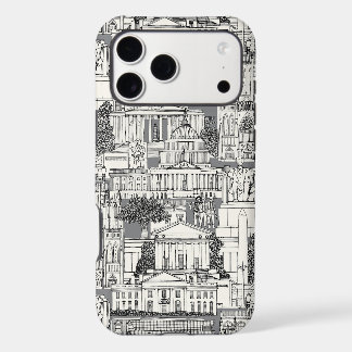 Washington DC toile gray iPhone 17 Pro Max Case