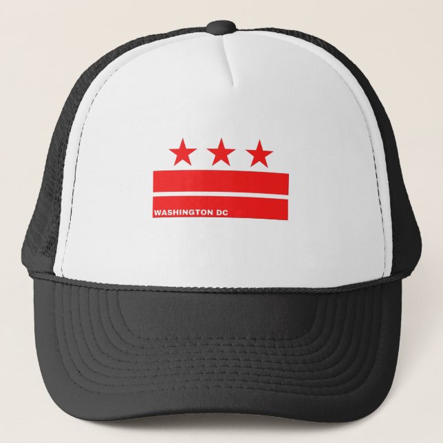 WASHINGTON DC TRUCKER HAT (Front)