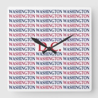 Washington DC Typography