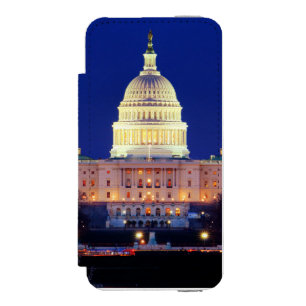 Washington DC United States Capitol at Dusk iPhone SE/5/5s Wallet Case