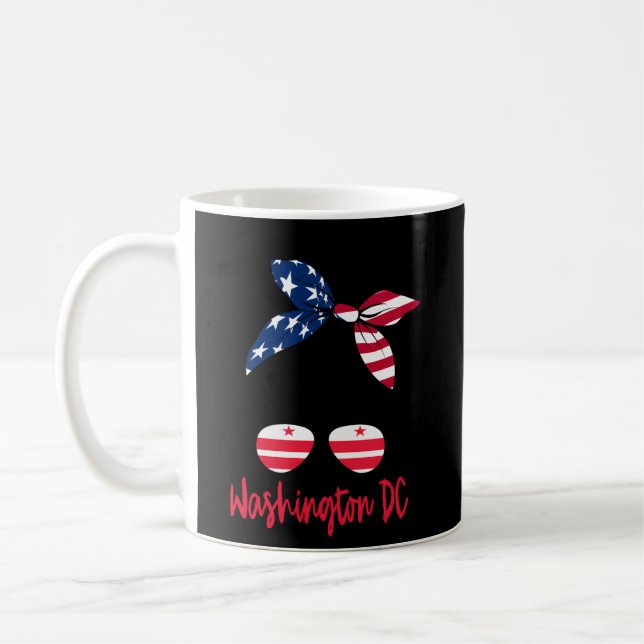 Washington Dc Washington Dc Flag Statefriend Coffee Mug (Left)