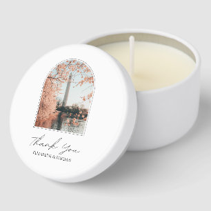 Washington DC Wedding Favor Thank You Candles