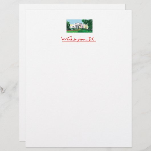 Washington DC - White House (Front/Back)