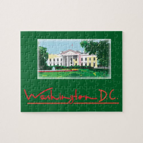 Washington DC _ White House Jigsaw Puzzle