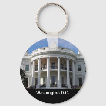 Washington Dc White House Keychain by CindyBeePhotography at Zazzle