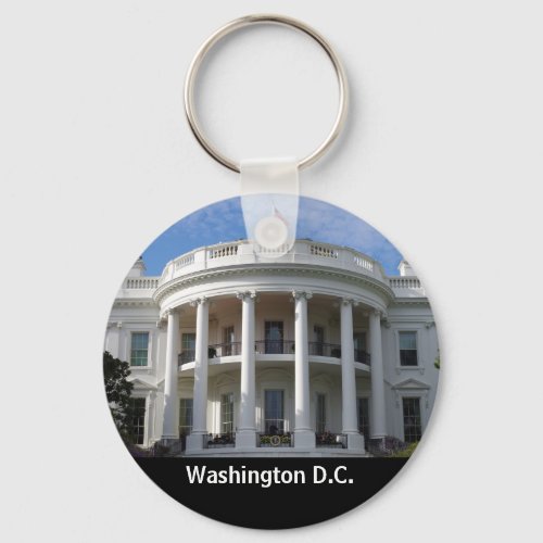 Washington DC White House Keychain