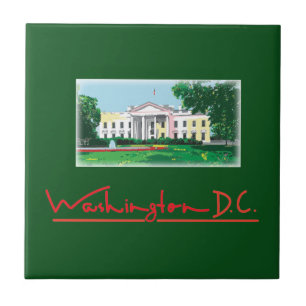 Washington DC - White House Tile