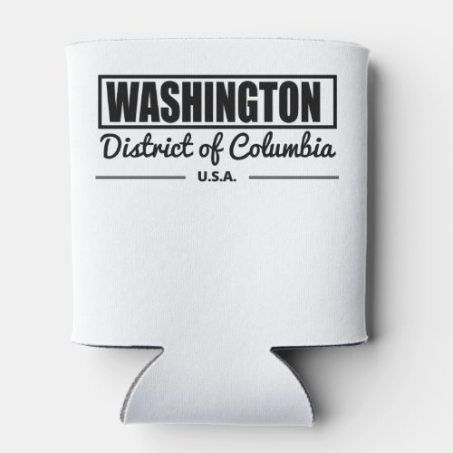 Washington District of Columbia Can Cooler