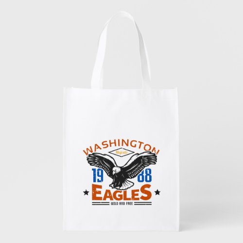 Washington Eagles 1988 Vintage Eagle Grocery Bag