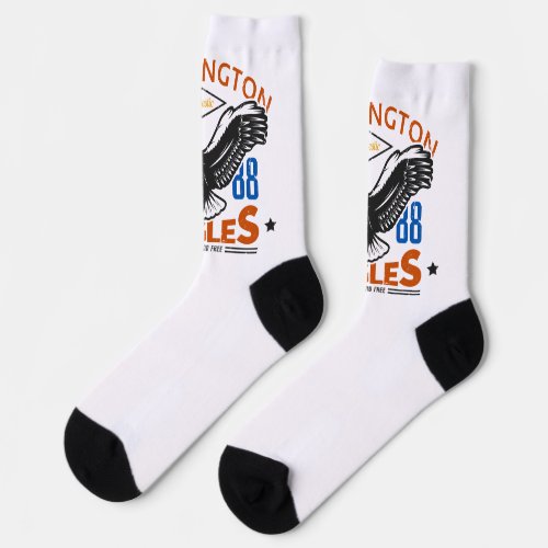 Washington Eagles 1988 Vintage Eagle Socks