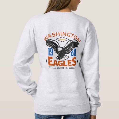 Washington Eagles 1988 Vintage Eagle Sweatshirt