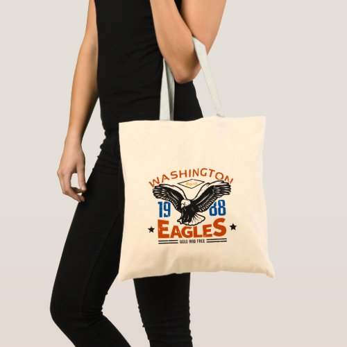 Washington Eagles 1988 Vintage Eagle Tote Bag