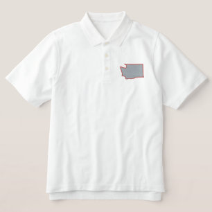 Washington Embroidered Polo Shirt