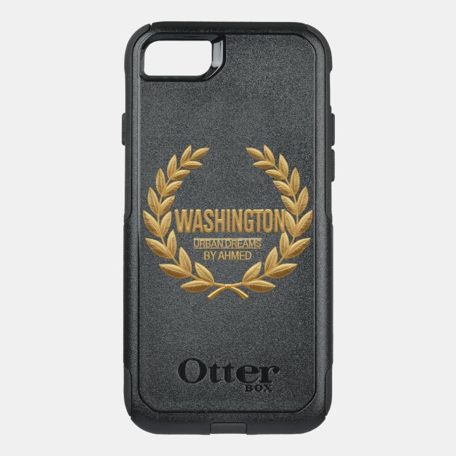  Washington Embroidery iPhone Case – Urban Dreams  (Back)
