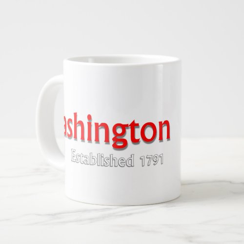 Washington Established Jumbo Mug