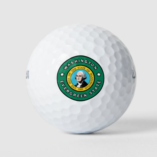 Washington Evergreen State Golf Balls