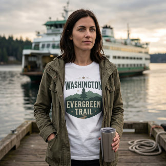 Washington Evergreen Trail Tee