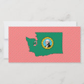 Washington Flag Map (Front)