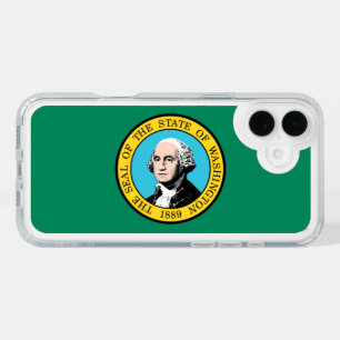 Washington flag iPhone 16 plus case