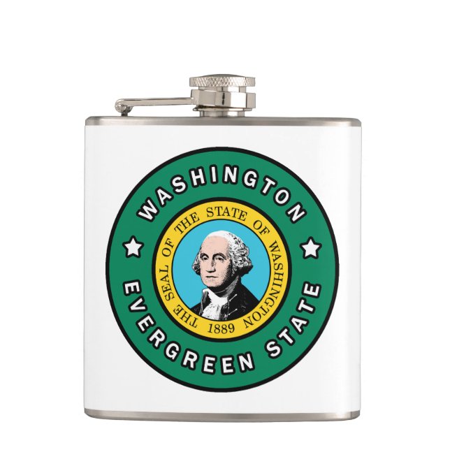 Washington Flask (Front)