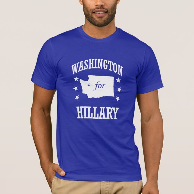 WASHINGTON FOR HILLARY T-Shirt (Front)