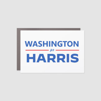 Washington for Kamala Harris Car Magnet