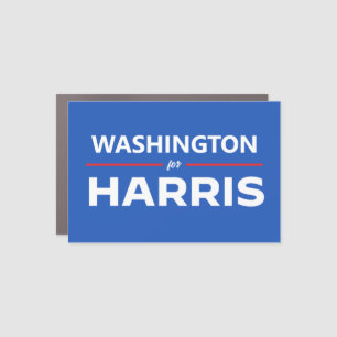 Washington for Kamala Harris Car Magnet