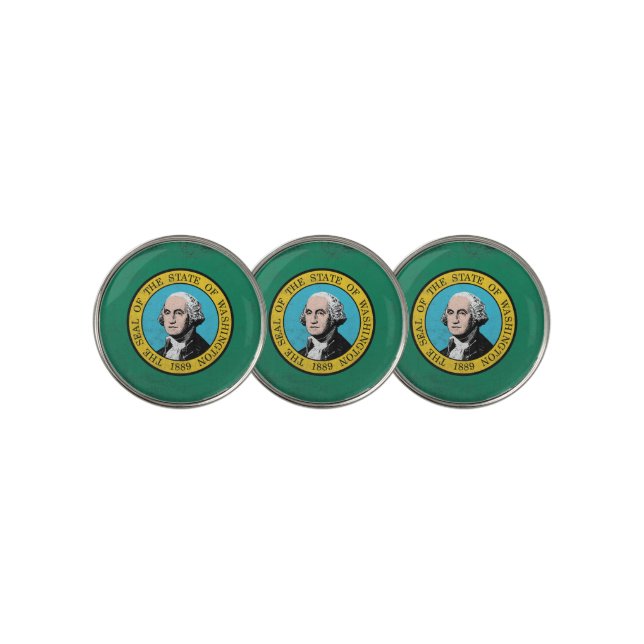 Washington Golf Ball Marker (3 Up)