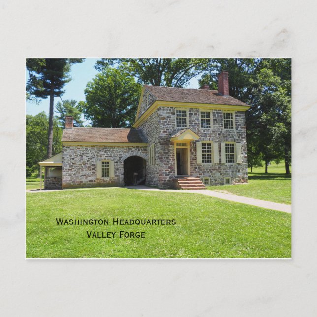 Washington Headquarters Postcard (Front)