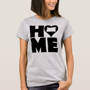 Washington Home Heart State Tees T-Shirt