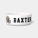 Washington Huskies Football Helmet Design Bowl<br><div class="desc">Show your Huskies pride with this bold Washington Huskies football helmet design! Featuring the iconic gold helmet with a striking purple "W" logo and matching purple facemask, this design embodies the strength and tradition of the University of Washington football team. Whether you're a devoted fan, alumni, or student, this powerful...</div>