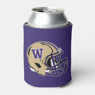 Washington Huskies Football Helmet Design Can Cooler