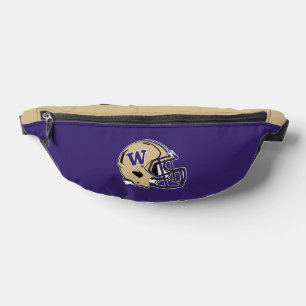 Washington Huskies Football Helmet Design Fanny Pack