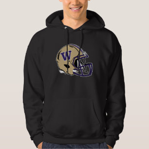 Washington Huskies Football Helmet Design Hoodie