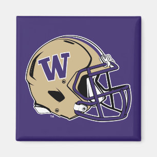 Washington Huskies Football Helmet Design Magnet