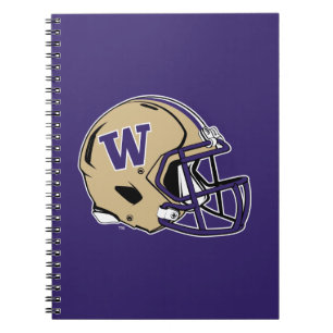 Washington Huskies Football Helmet Design Notebook
