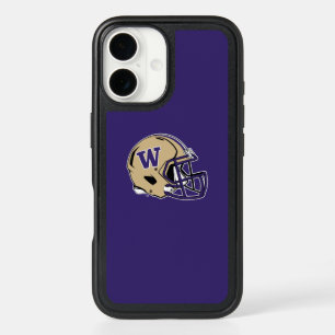 Washington Huskies Football Helmet Design iPhone 16 Case