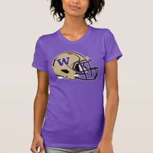 Washington Huskies Football Helmet Design T-Shirt