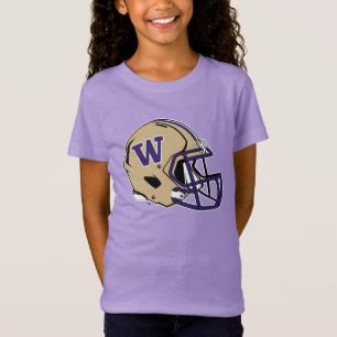 Washington Huskies Football Helmet Design T-Shirt
