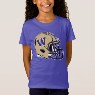 Washington Huskies Football Helmet Design T-Shirt
