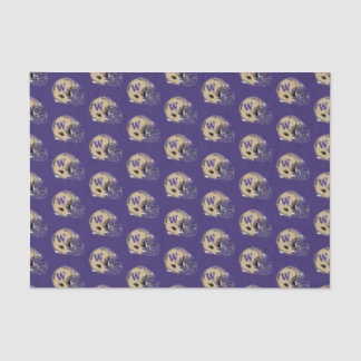Washington Huskies Football Helmet Design Tissue Paper