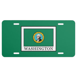 Washington License Plate