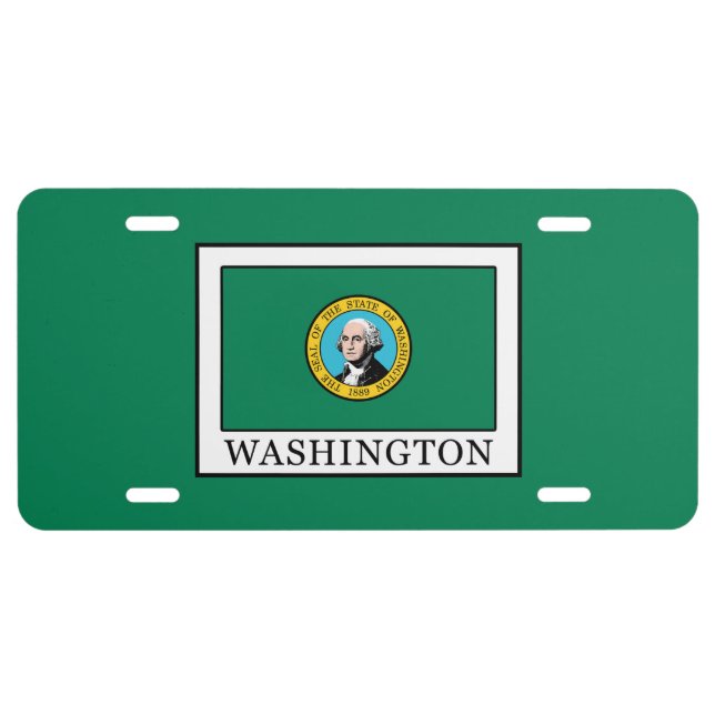 Washington License Plate (Front)