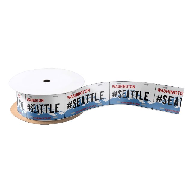 Washington license Seattle ribbon (Spool)