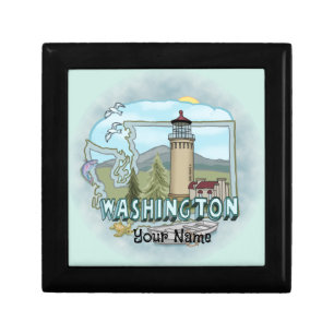 Washington Lighthouse Gift Box